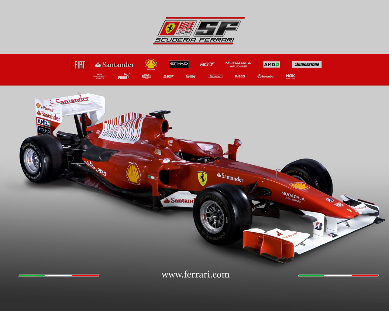 FERRARI F10 1280x1024